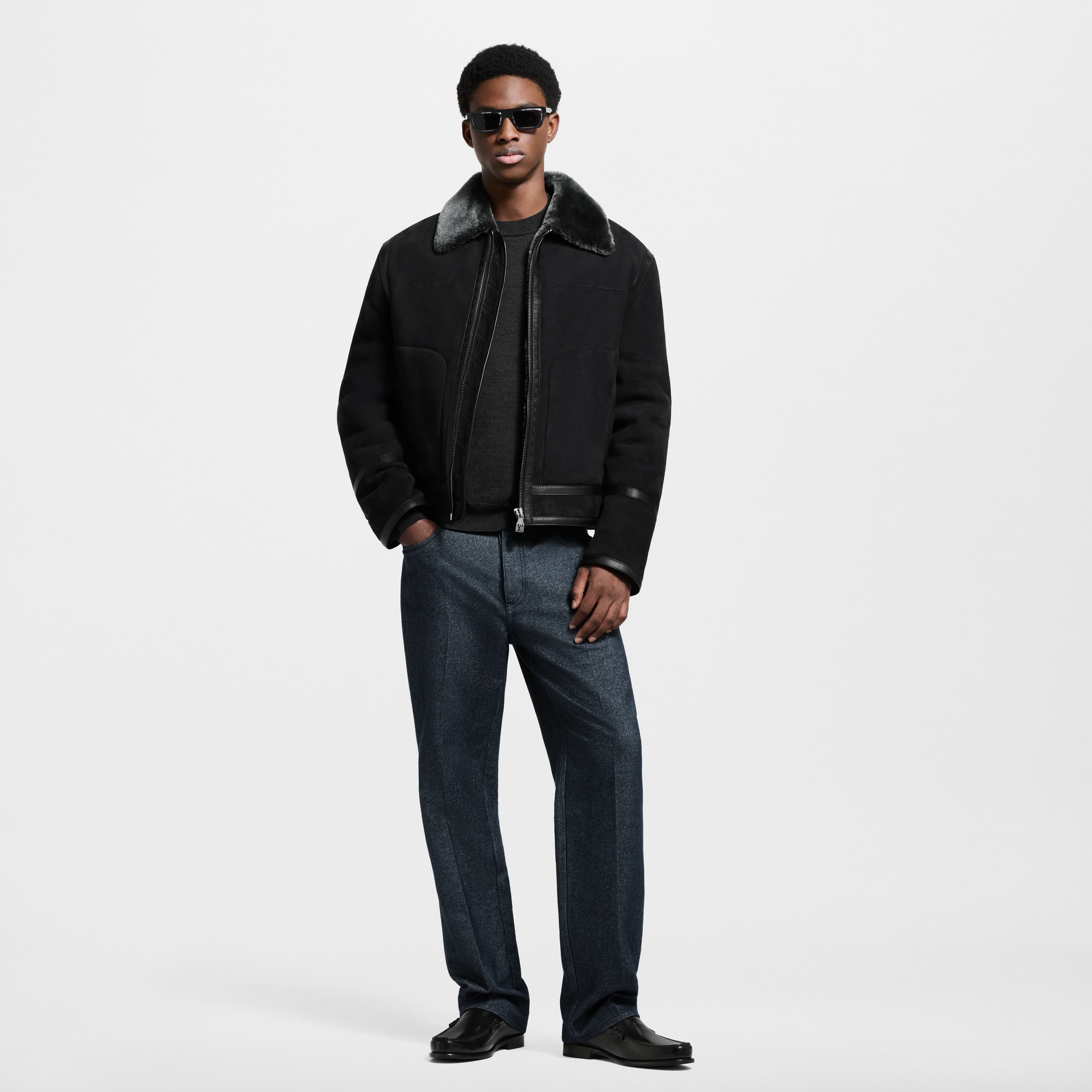 Shearling Blouson - For Men | LOUIS VUITTON